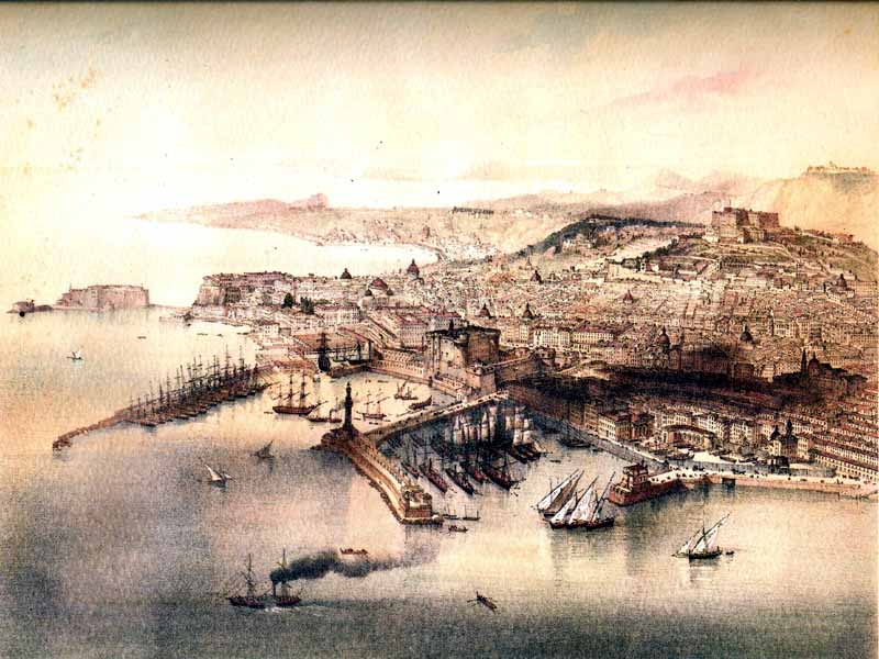 L'accesso del Porto di Napoli